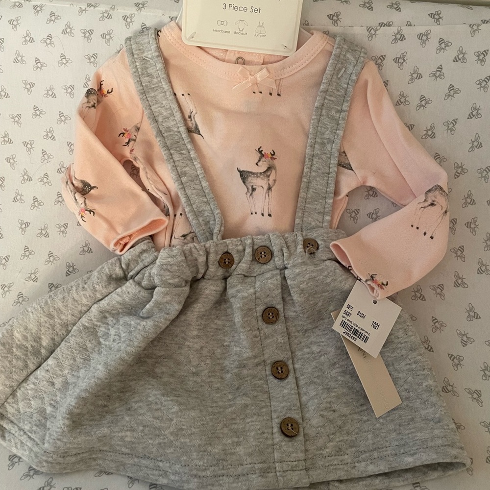 Catherine Malandrino top and overall dress